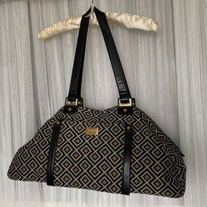 San Babila Milano week-end canvas satchel